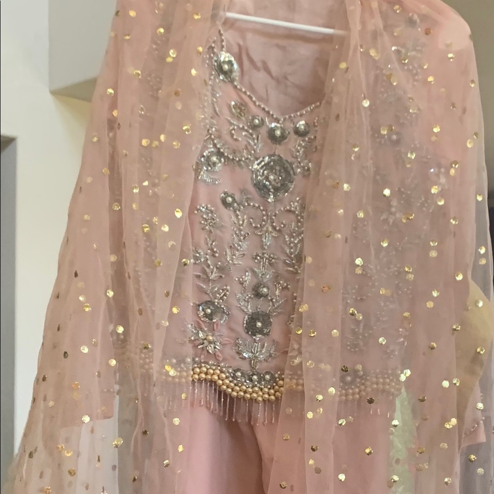 It is a Pakistani/Indian 3 piece dress